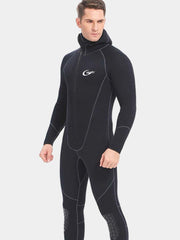 Yon Sub Men's 1.5MM / 3MM Front Zip Hooded Wetsuit