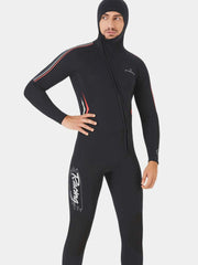 DIVE & SAIL Men’s 3MM Front Zip Hooded Wetsuit