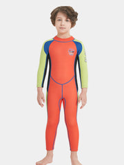 DIVE & SAIL One Piece 2.5MM Long Sleeve Snorkeling Wetsuit for Boys